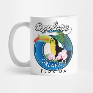 Orlando Florida travel patch. Mug